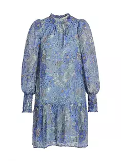Мини-платье Irena с объемными рукавами Marie Oliver, цвет breeze