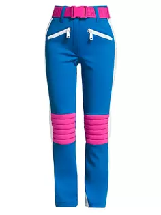 Лыжные брюки Goalie с цветными блоками Goldbergh, синий
