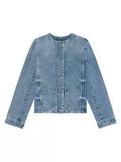 Джинсовая куртка с цепочками Givenchy, синий