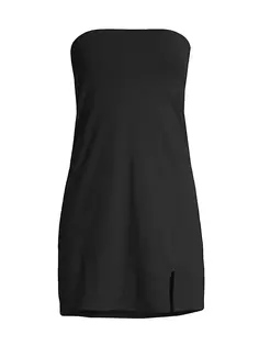 Мини-платье Kayra без бретелек Skin, черный