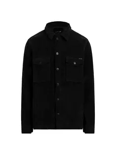Вельветовая куртка-рубашка Flynn Joe&apos;S Jeans, черный