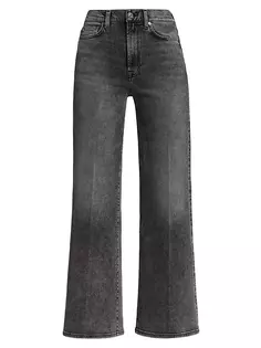 Широкие джинсы Jo со сверхвысокой посадкой 7 For All Mankind, цвет silent night