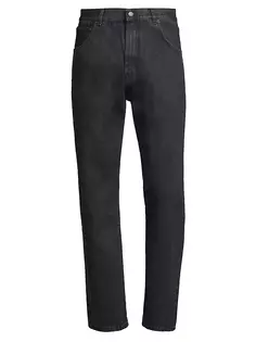 Прямые джинсы с пятью карманами Corridor, черный