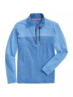 Повседневная рубашка из овчины Vineyard Vines, цвет calm waters