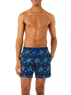Тканые шорты для плавания Turtles Jewel Vilebrequin, синий
