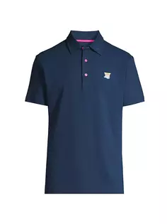 Рубашка поло спортивного кроя Swag King Swag Golf, темно-розовый