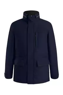 Альтернативное хипстерское автомобильное пальто Metro Down Thermostyles, темно-синий