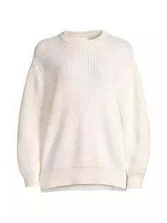 Хлопковый свитер Tate с боковой молнией Modern Citizen, цвет cream