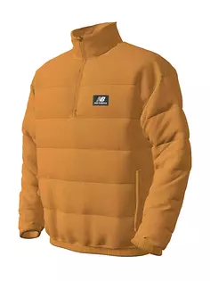 Утепленная куртка-анорак New Balance, цвет wheat