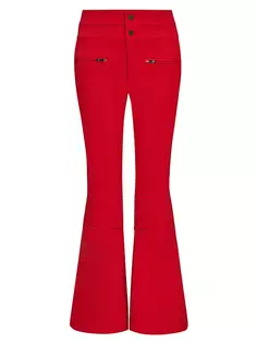Лыжные брюки Aurora с высокой посадкой Perfect Moment, красный