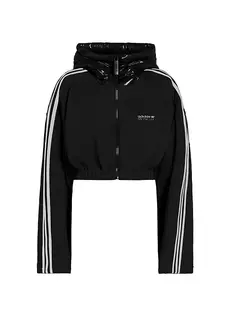 Кардиган на молнии Moncler x Adidas Originals Moncler Genius, белый