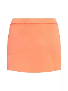 Эластичная мини-юбка RLX для гольфа и тенниса Rlx Ralph Lauren, цвет sunset orange