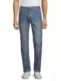 Джинсы Petit New Standard A.P.C., цвет stonewashed indigo