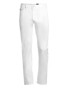Узкие джинсы прямого кроя для выпускников Ag Jeans, белый