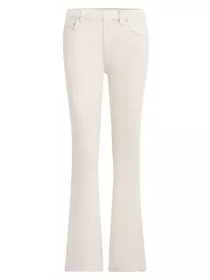 Расклешенные джинсы Holly с высокой посадкой Hudson Jeans, цвет egret