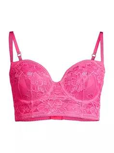 Удлиненный бюстгальтер Sorento Demi Free People, цвет lucky pink