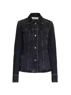 Индивидуальная джинсовая куртка Ferragamo, цвет nero