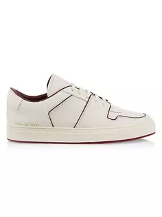 Кожаные низкие кеды Decades Common Projects, белый