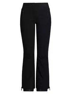 Высококачественные прямые брюки Moncler Grenoble, черный