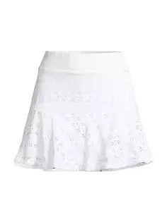 Теннисная юбка «Пуантелле» L&apos;Etoile Sport, белый