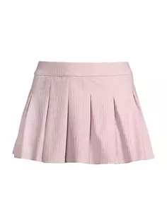 Теннисная юбка ребристой вязки UPF 50+ K-Swiss, розовый