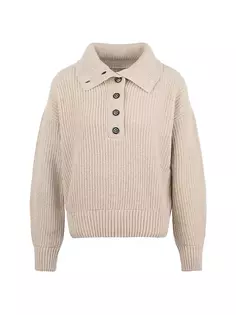 Свитер Yarrow из смесовой шерсти Barbour, цвет oatmeal