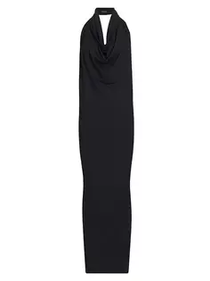 Платье макси Ever Keira с хомутом Chiara Boni La Petite Robe, черный