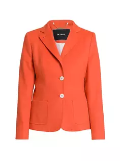 Кашемировый пиджак Kiton, цвет orange