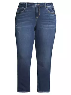 Джинсы-бойфренды Kennedi со средней посадкой Slink Jeans, Plus Size, цвет kennedi