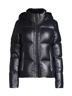 Пуховая лыжная куртка Ashley с капюшоном Head Sportswear, черный