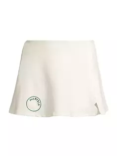 Мини-юбка Steffi Knit Logo Marysia, цвет coconut