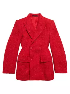 Куртка «Песочные часы» Balenciaga, красный