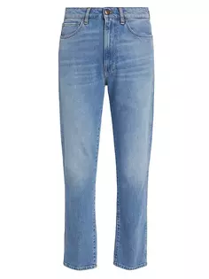 Укороченные эластичные укороченные джинсы Claudia со средней посадкой 3X1, цвет byrd