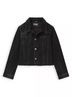 Джинсовая куртка Manning для маленькой девочки Dl1961 Premium Denim, цвет eclipse
