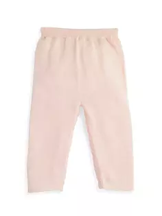 Мерсеризованные брюки Pima Heirloom для маленьких девочек и маленьких девочек Bella Bliss, розовый