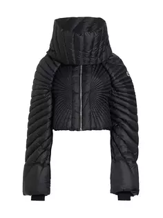 Пуховик-трансформер Radiance Rick Owens x Moncler Rick Owens, черный