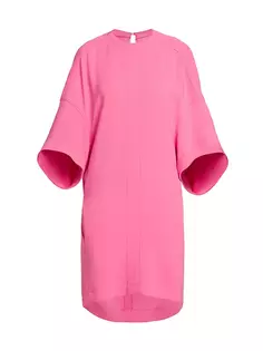 Платье-накидка Stella Mccartney, ярко-розовый