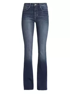 Расклешенные джинсы Ruth со средней посадкой L&apos;Agence, цвет naples L'agence