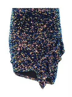 Короткая юбка Dasia с пайетками Iro, многоцветный