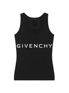 Майка с логотипом Givenchy, черный