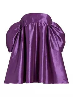 Атласное платье Babydoll Gita Kika Vargas, фиолетовый