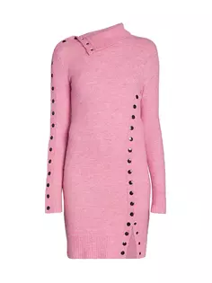 Мини-платье со свитером Marina Snap Isabel Marant, розовый