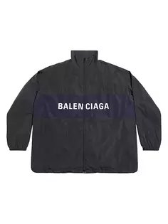 Куртка на молнии Balenciaga, черный