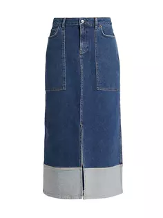 Джинсовая юбка-миди Vicky Ba&amp;Sh, цвет blue jeans Ba&Sh