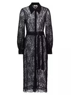 Кружевное платье Фрида L&apos;Agence, черный L'agence