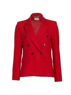 Юмор двубортный пиджак Marella, красный