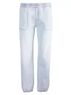Янтарные джинсы-джоггеры Ser.O.Ya, цвет skylight
