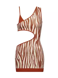Платье Дими Retrofête, цвет brown zebra