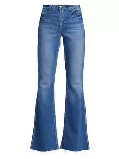 Расклешенные джинсы Sera L&apos;Agence, цвет bordello L'agence