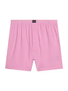 Спа-пижамные шорты Balenciaga, розовый